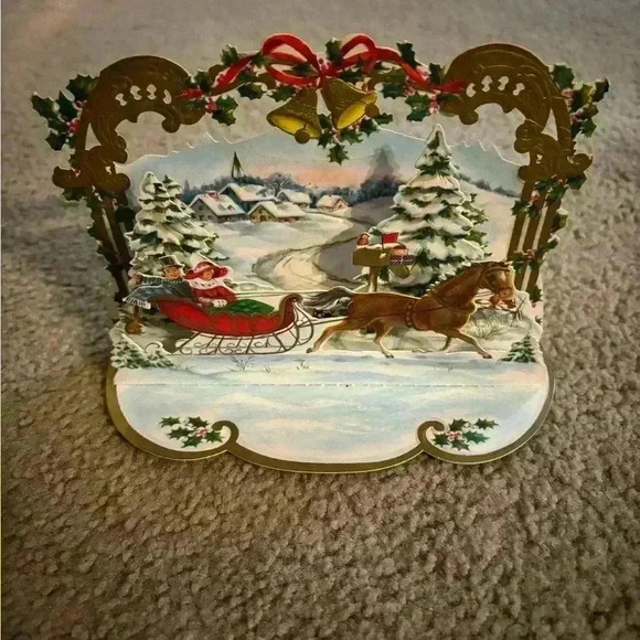 Vintage Hallmark Christmas Card - Picture 1 of 8